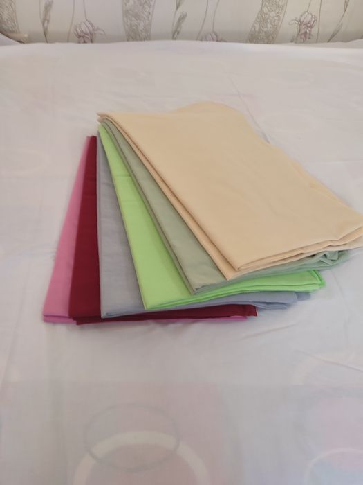 Единични долни чаршафи 100% памук