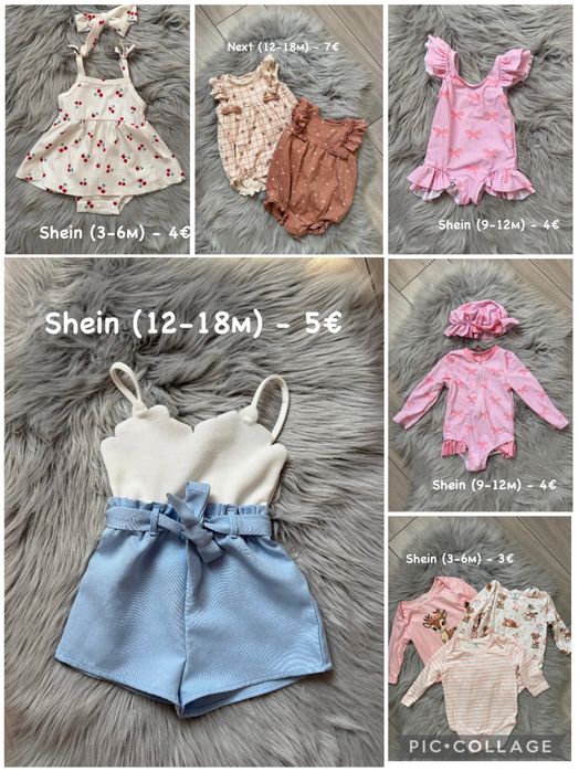 Лот дрехи за момиче 0-24м , обувки и аксесоари