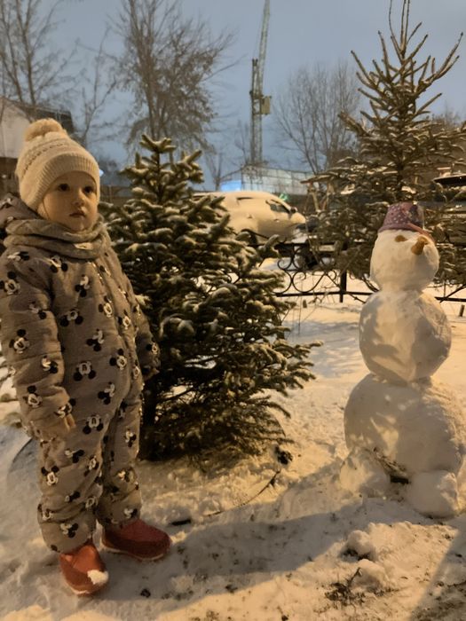 Комбинезон на раннюю весну.
