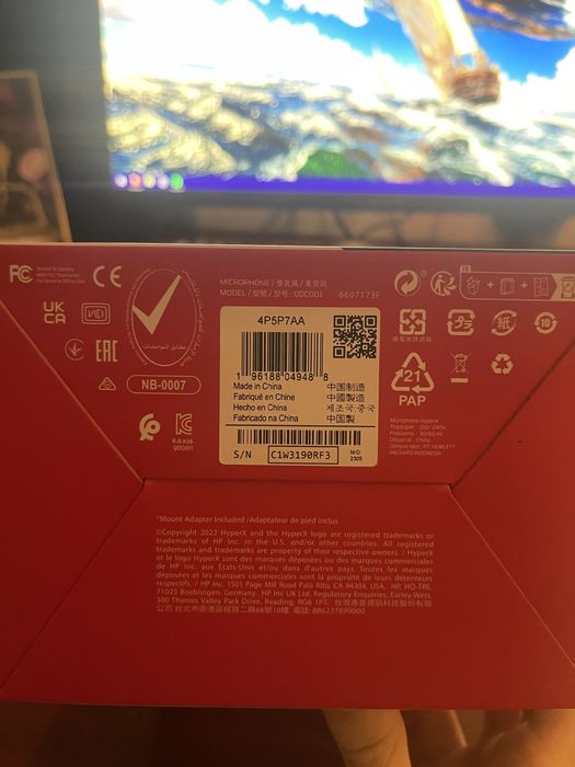 Hyperx Quadcast S - microfon gaming