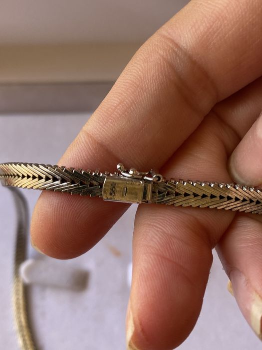 Колие злато и сребро