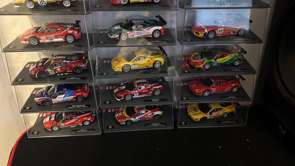 Lot 33 machete 1/43 Colectia Ferrari Racing ORIGINALE Bburago Altaya