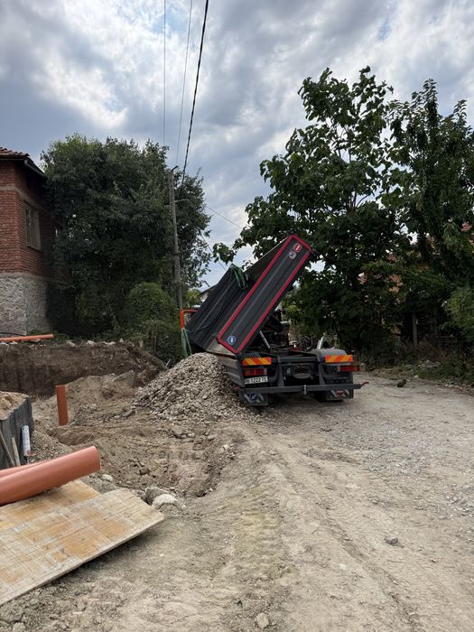 БАГЕР JCB 3.5t,САМОСВАЛ с кран 12t,БУС с борд ,ВАЛЯК