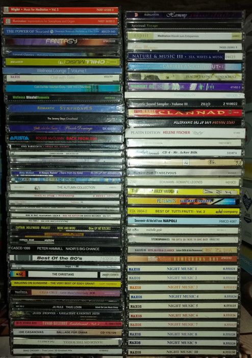 CD uri diverse genuri, Relax Pop Jazz Instrumentala Ambientala, anii 80 - 90- 2000