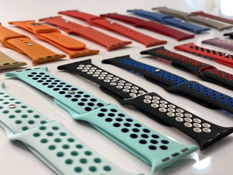 Bratari Silicon pt apple iwatch toate modelel 4/5/6 38-40 mm 42-44 mm