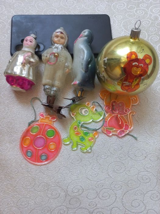 Ёлочные игрушки советские