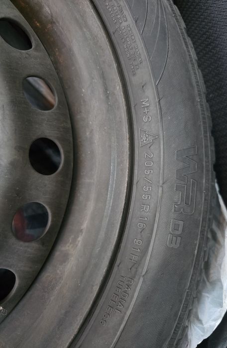 Set 4 jante cu anvelope