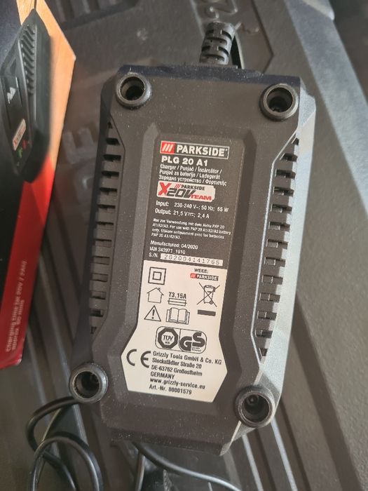 Vand incarcator Parkside 20V 2.4 A