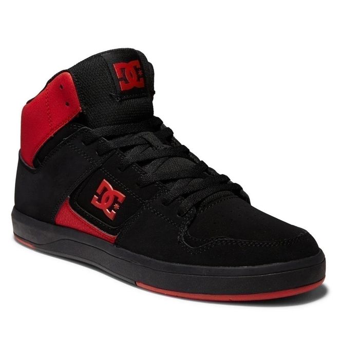 Ghete piele  DC Cure Hight-Top, aproape noi