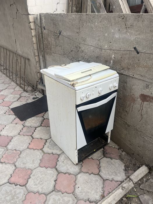 Газовая плита рабочая