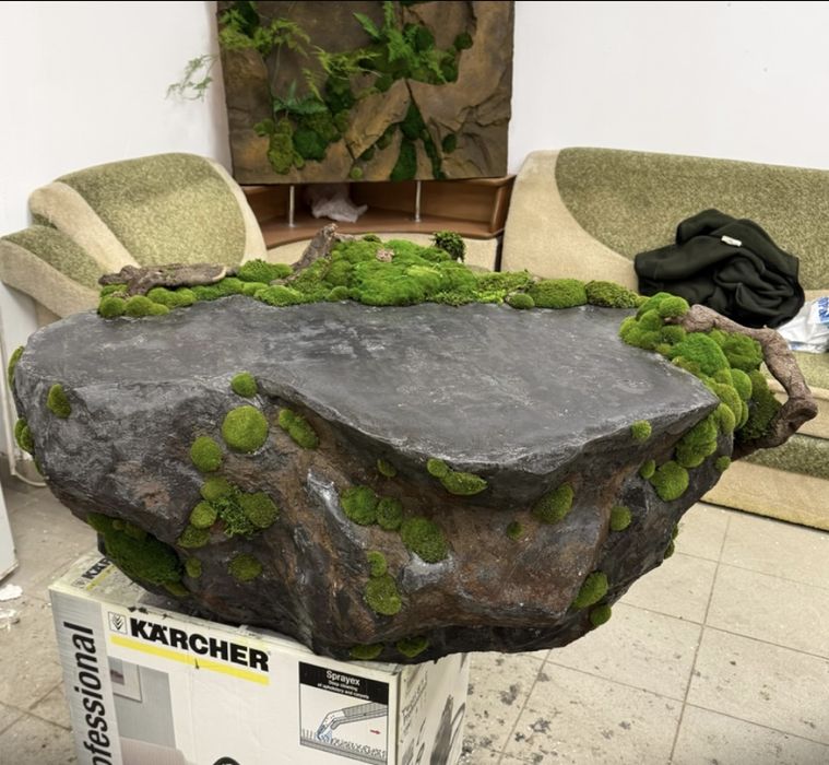 Сухоцветы! Картины из стабилизированного мха. Коряги. Гриб чага