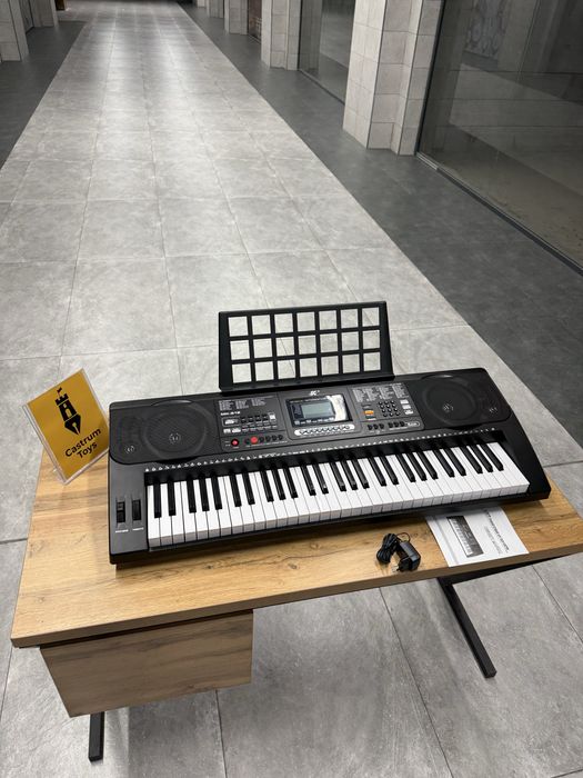 Синтезатор 61 клавиша, мощные динамики, качество Castrum Toys