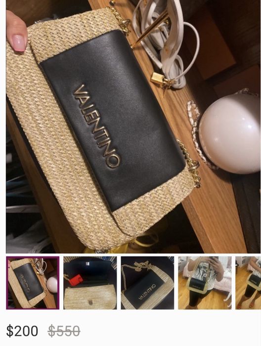 Уникална чанта Valentino