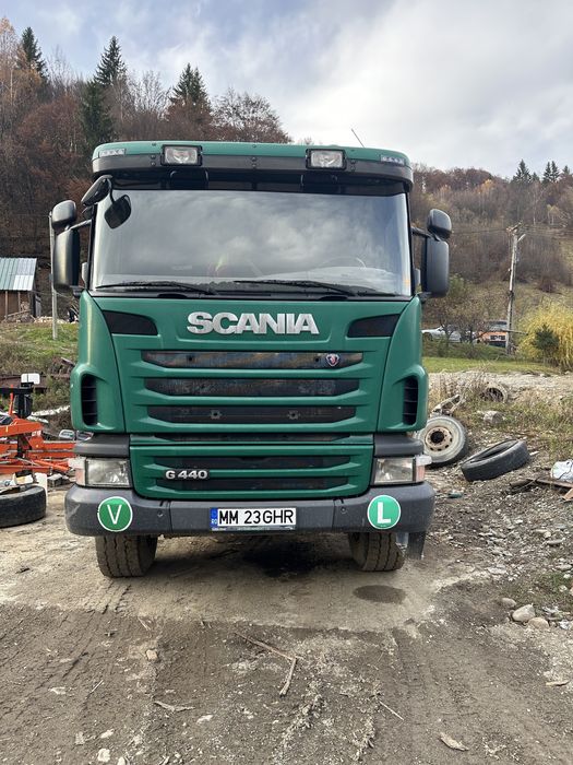 Vand camion forestier scania g440 6x6 an 2010