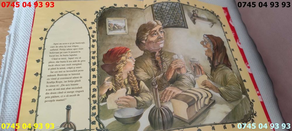carte carti scufita rosie fratii grimm