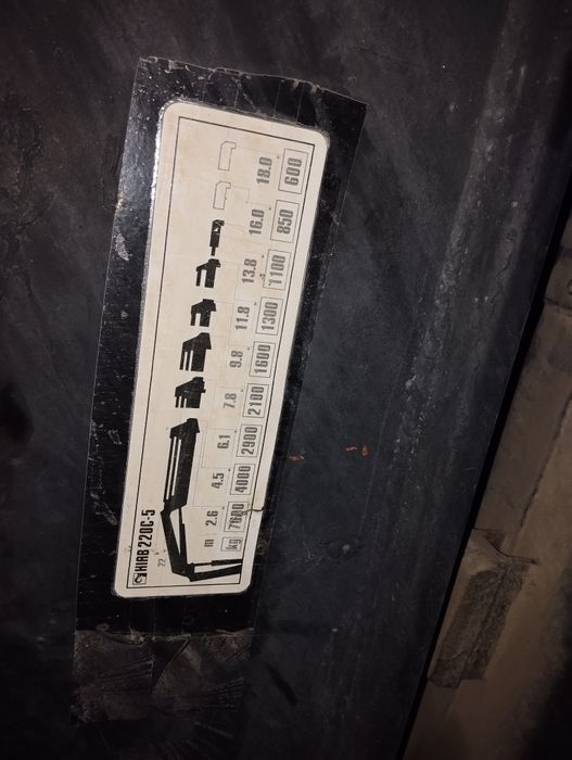 Manipulyator HIAB 220 C-5