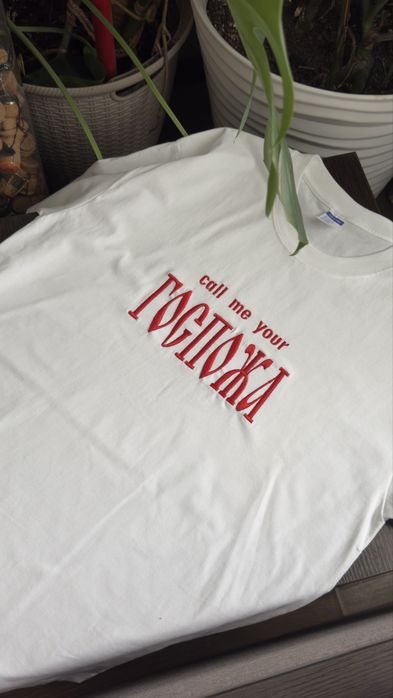 Вышивка на футболках