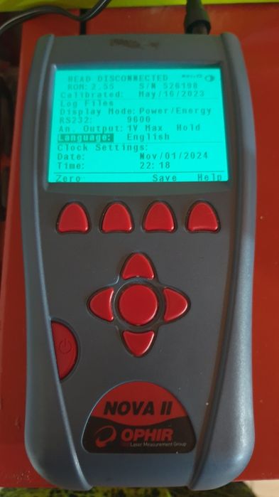 Laser OPHIR Nova 2