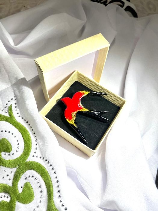 Этно брошь. На заказ!