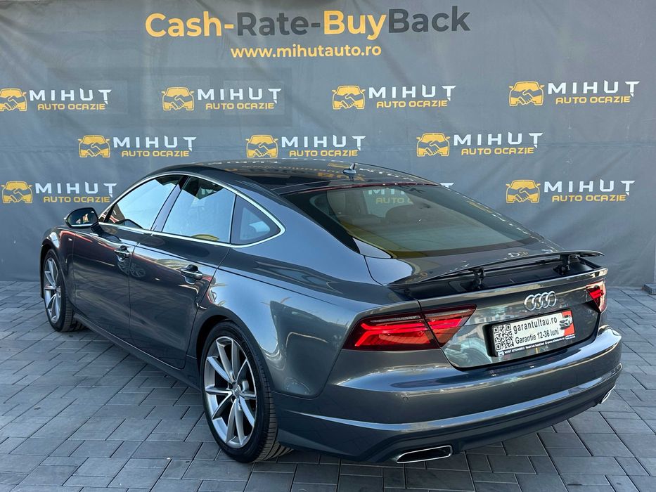 Audi A7 Sportback Quattro S-Line 3.0 Diesel (218 CP) 2016 Euro 6 | Rate fixe | Garantie