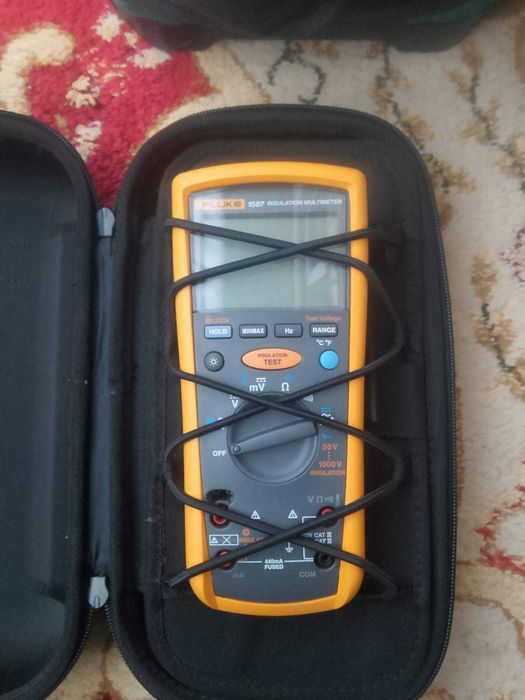 Новый мультиметр-мегомметр Fluke 1587 (2 в 1)