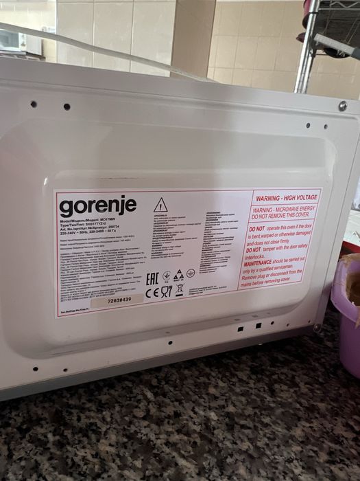 Vand Cuptor cu microunde gorenje