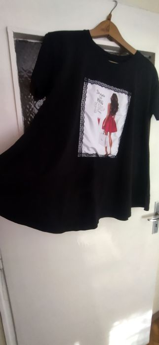 Блуза тип туника хл