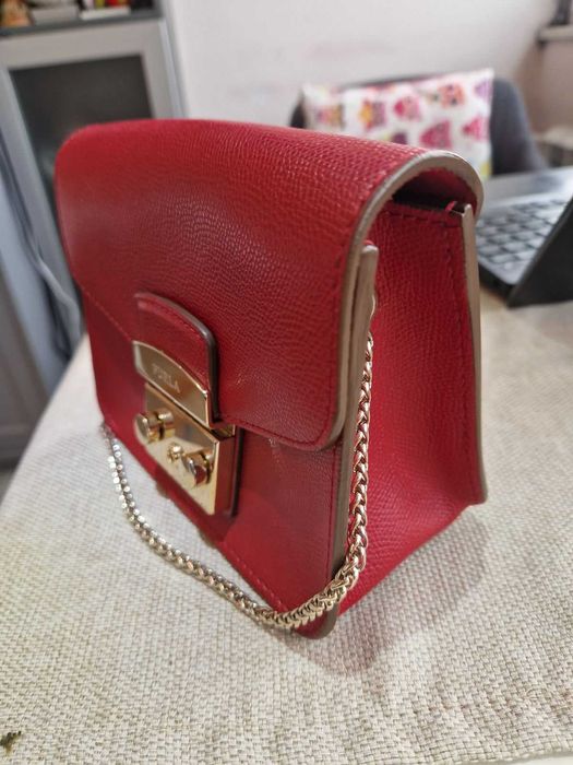 Чанта Furla червена