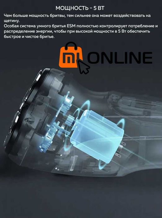 Акция! Электробритва Xiaomi Enchen BlackStone Electric Shaver, бритва