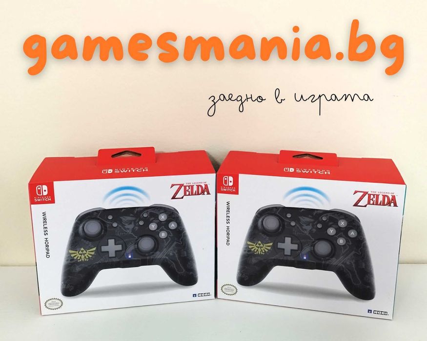 [Nintendo Switch] Wireless Controller HORI HORIPAD ZELDA / НОВИ