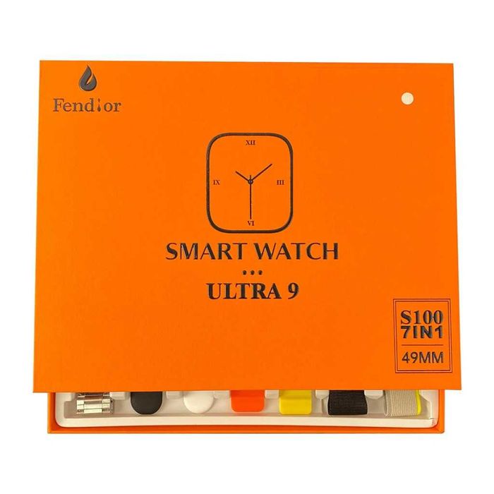 Смарт часовник 7в1, Smart watch ULTRA, Спортен часовник за мъже и жени