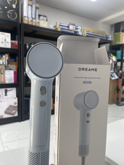 Dreame Mini High-Speed Hair Dryer Blue | Високоскоростен сешоар | Нов + 12 м. гаранция