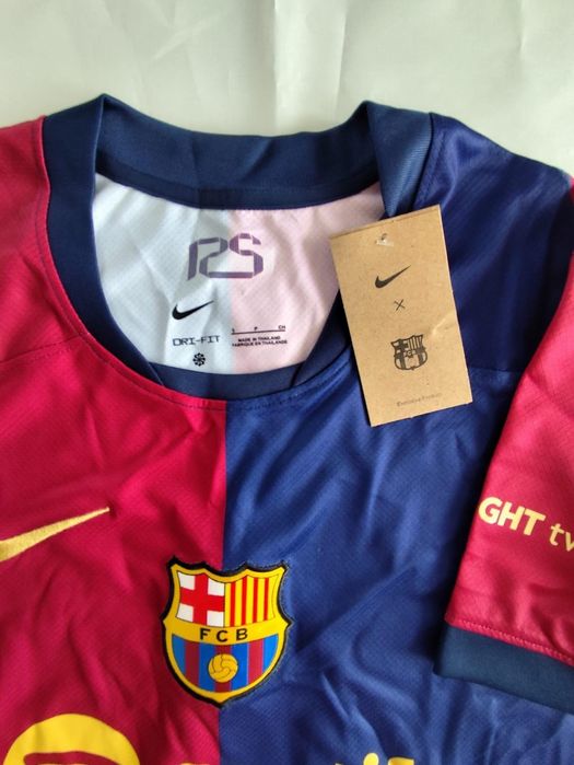 Tricou fotbal Nike FCB - Albastru cu rosu - S,M,L