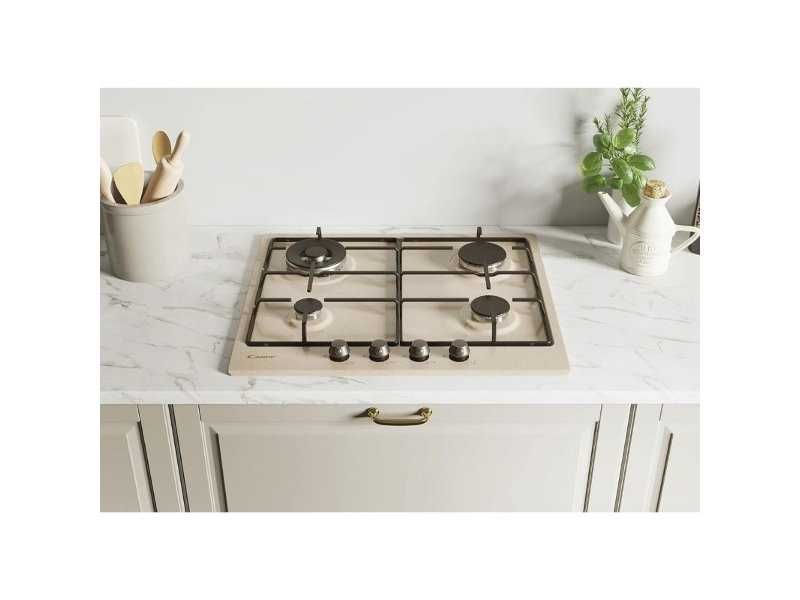 Газов Котлон с 4 Горелки и Wok Зона Candy CHW6BRAV4WGT