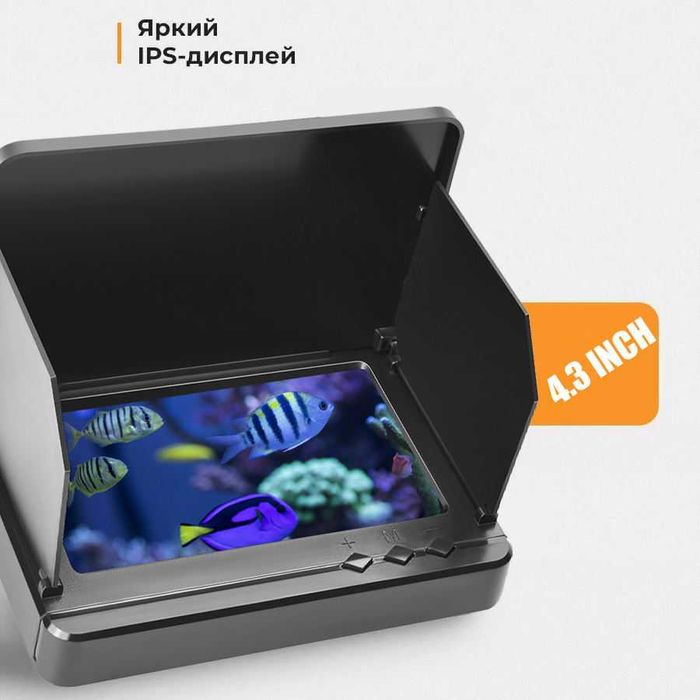 4,3 инча, визуална камера за търсене на риба, комплект подводни