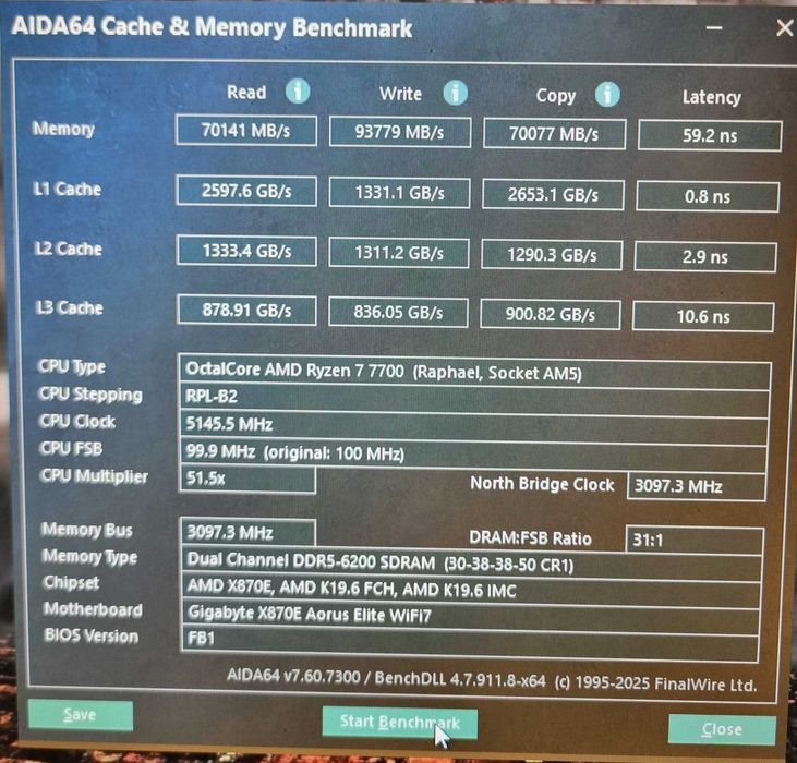 Ryzen 7 7700 cu coolerul din pachet