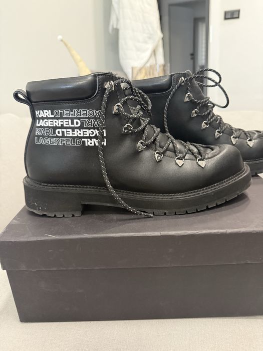 Karl lagegerfeld кожени боти