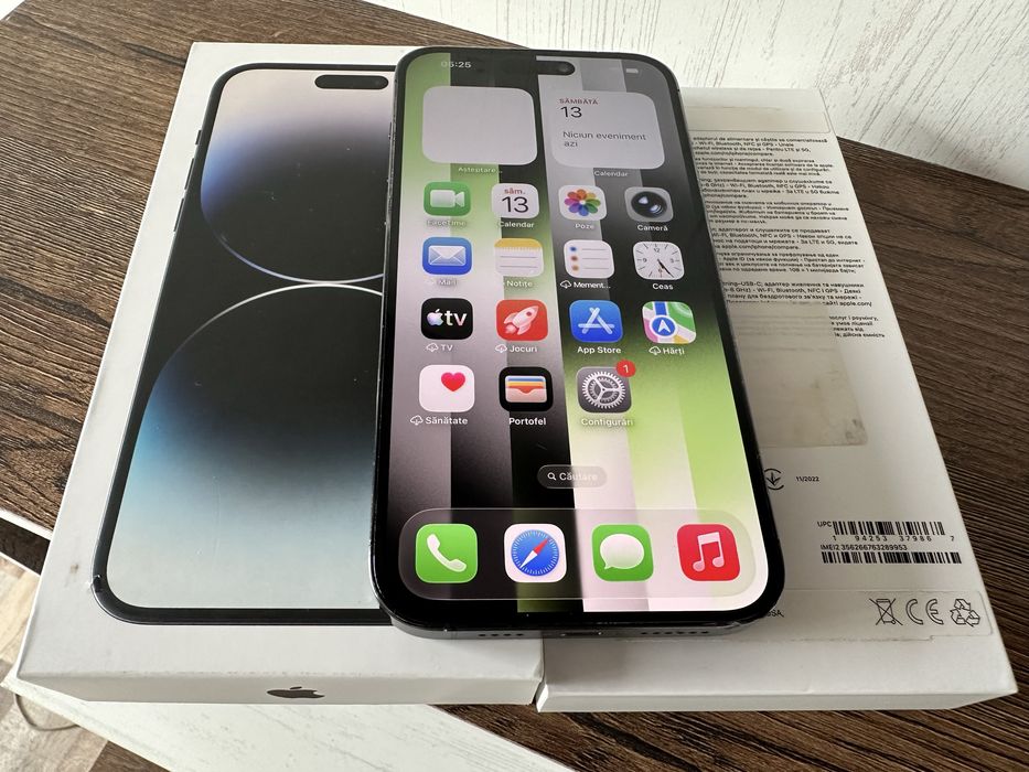 iPhone 14 Pro Max Space Black 128GB FullBox
