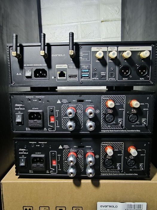 klipsh R800F Eversolo AMP-F2 Eversolo DMP A-6 ideal سوستيان