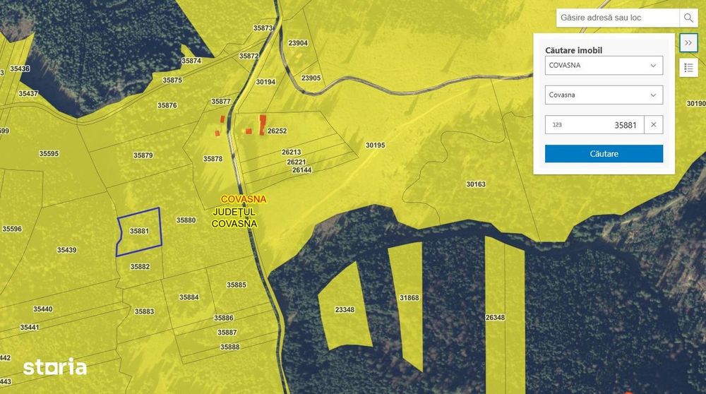 Teren extravilan 5000 MP Comandau