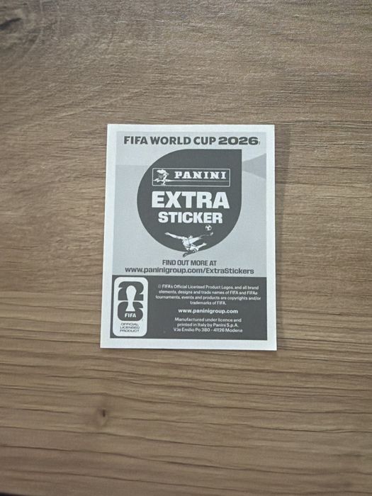 Продавам екстра стикер  на Kylian Mbappe от World cup 2026