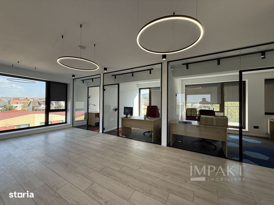Spatiu de birouri dispus pe 2 niveluri , 225 m2 , Borhanci