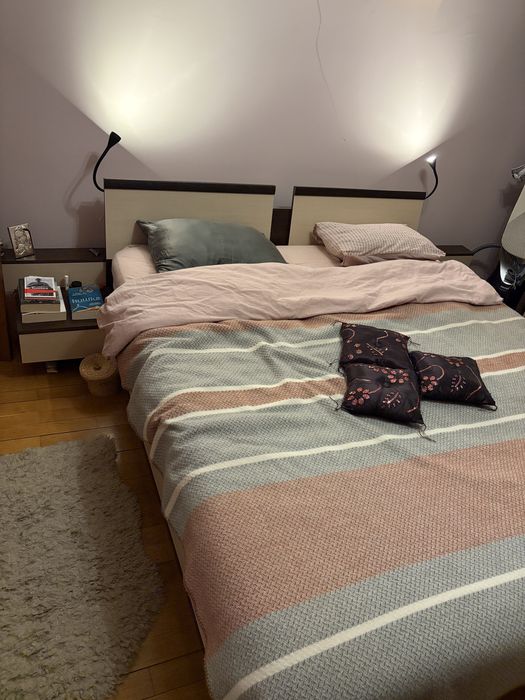 Комплект спалня , гардероб и скрин