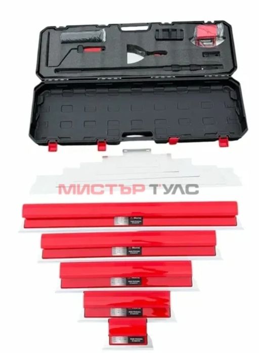 Комплект  ножове за шпакловка със  сменяеми остриета 13 ЧАСТИ