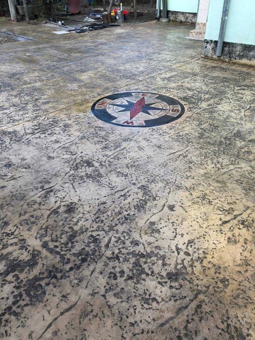 Beton Amprentat , Beton Amprentat în vertical, Beton Elicopterizat