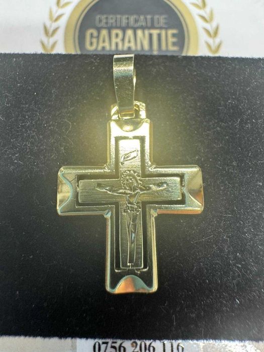 Medalion din aur 14k (68693.3/ 10 Pacurari 1) Garantie 2 ani!