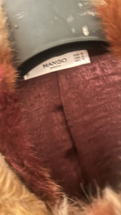 Geaca blana Mango superba