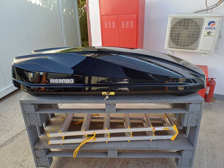 Cutie portbagaj Menabo Starla 500 DUO ABS Black