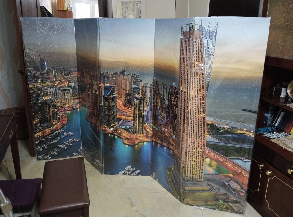 Ширма современная, фото Дубай