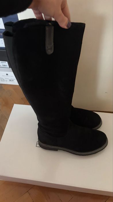 Дамско ботуши ест. велур